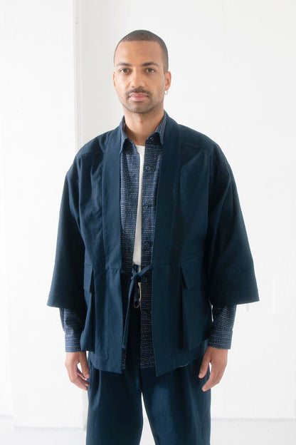 CANVAS KIMONO JACKET